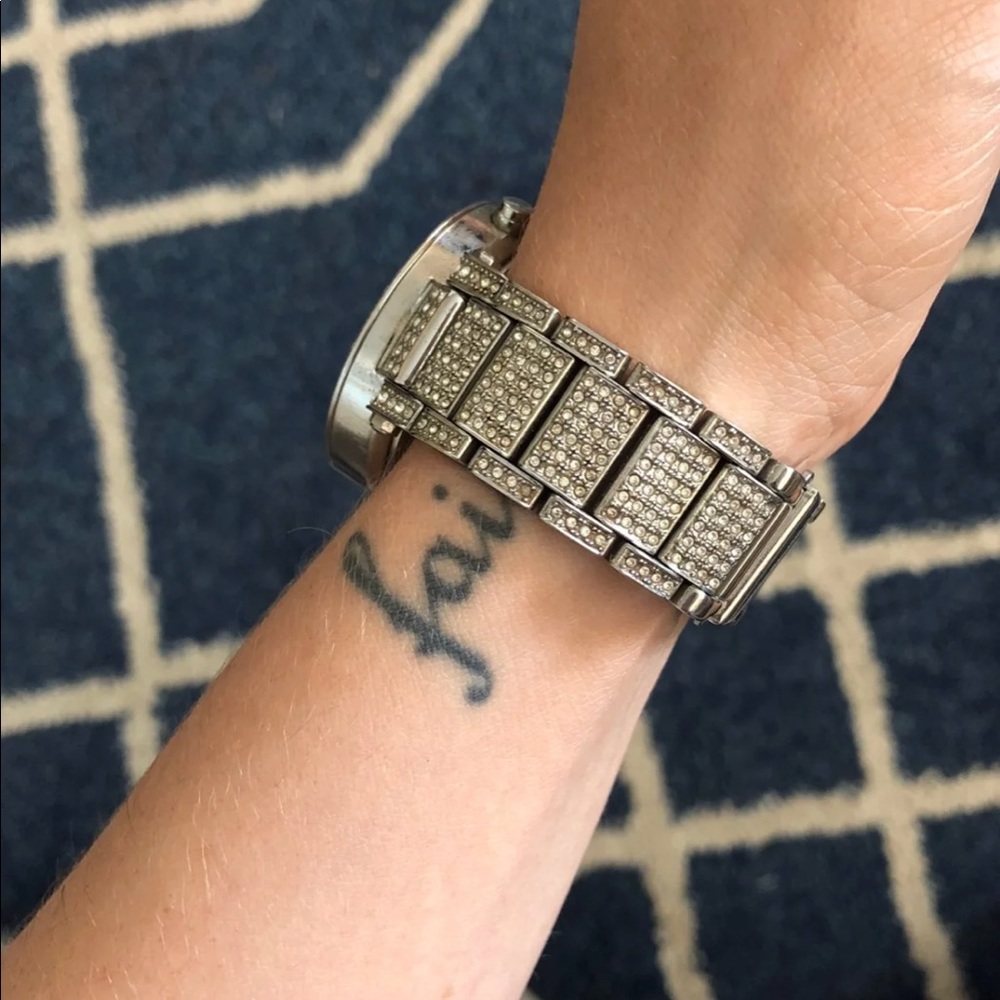 Crystal Michael Kors Parker Watch - Picture 2 of 4
